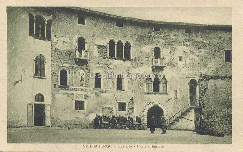 Spilimbergo, Castello parte orientale primi '900.jpg